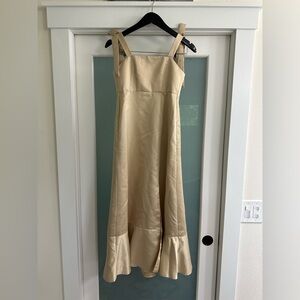 Azazie Junior Bridesmaid dress Barbara Champagne